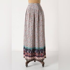 Anthropologie Heyhoe Conjuror Silk Maxi Skirt